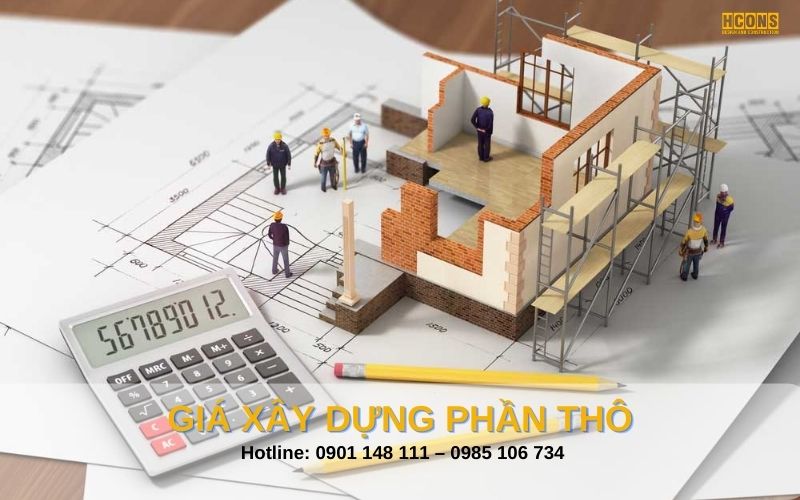 Giá xây dựng phần thô