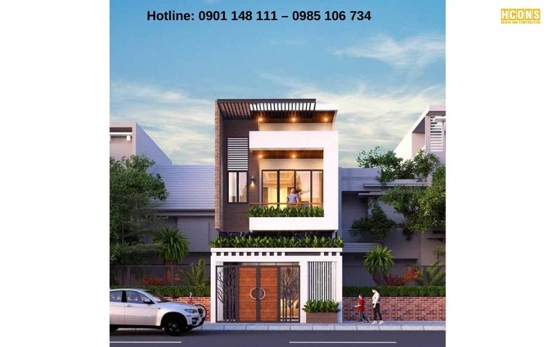Mẫu nhà 2 tầng đẹp 700 Triệu