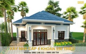 Xây nhà cấp 4 khoản 150 triệu